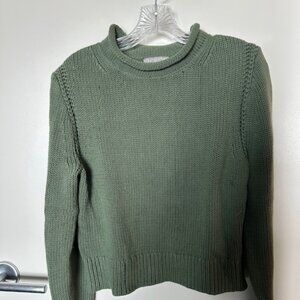 J Crew Heritage Cotton Rollneck Sweater